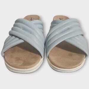 NIB Women's Lifestride Panama Slide Sandal Size 6.5W, Pearl Blue